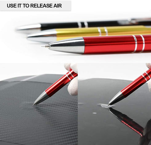 Retractable Fine Point Needle Pin Pen Weeding Tool for Vinyl, HTV, Car Wrap Film Installation, Air Release Pen for Puncturing to Squeegee Out Bubb...