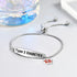 Red Medical Alert ID Bracelet for Women Men Emergency First Aid Engraved Adjustable Stainless Steel Chain Bracelets...