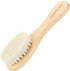 Baby Hair Bush and Comb Set -Nature Lotus Wood with Soft Goat Bristle and Pear Wood Comb for Newborns & Toddlers, Ideal for Cradle Cap...
