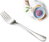 SANTUO Stainless Steel Dinner Forks Set - 12PCS Salad Forks Silverware with Round Handle, Mirror Finish & Dishwasher Safe, Use for Home, Kitchen o...