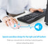 Wireless Mouse for Laptop, Bluetooth Mouse for MacBook Pro/Air/Mac/iPad/Chromebook/Computer -Rechargeale Dual Mode(USB 2.4Ghz + Bluetooth 5.2) Sil...