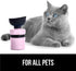 Gorilla Grip No Spill Portable Dog Water Bottle with Built in Bowl, Food Grade Silicone Leak Proof Pets Travel Drink Dispenser, Puppy Walk Trainin...