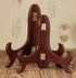 2 PCS Wood Easels Wooden Plate Stand Folding Display Stands, 5 Inch...