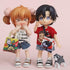 BJD Doll Shoes Casual Shoes for OB11,GSC,Molly,Holala,1/12bjd Shoes Doll Toy Accessories (Black)...