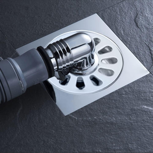 Floor Drain Cover, Washing Machine Floor Drain Cover, Garage Floor Drain Shower Drain Cover with Pipe Connector, Drain Cover for Kitchen, Bathroom...