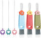 3pcs 3-in-1 Cup Lid Cleaning Brushes with 3 Straw Brushes, Cute Multifunctional 3-in-1 Cleaning Brush Colorful Cup Lid Gap Cleaner Insulated Bottl...