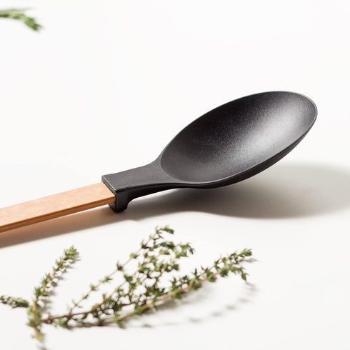 Epicurean Cutting Surfaces Gourmet Series Kitchen Utensil, Large Spoon, Natural+Black...