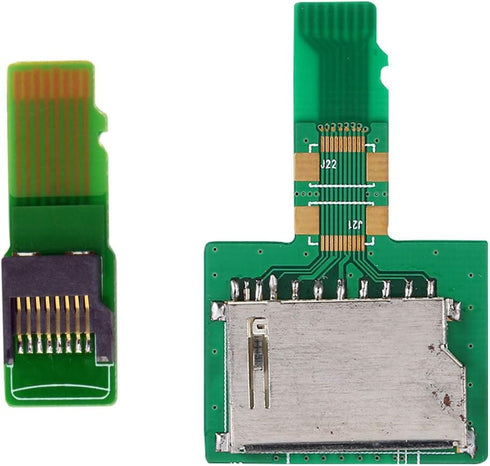 Cablecc 1Set SD TF Card Socket Female to Micro-SD TF Male Memory Card Kit Extension Adapter Testing Tools Extender...