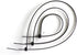THE CIMPLE CO 17 inch Black Nylon Zip Ties (Wire, Cable Ties) - Strong - Indoor and Outdoor Rated - No Tools Needed, 100 Pack...