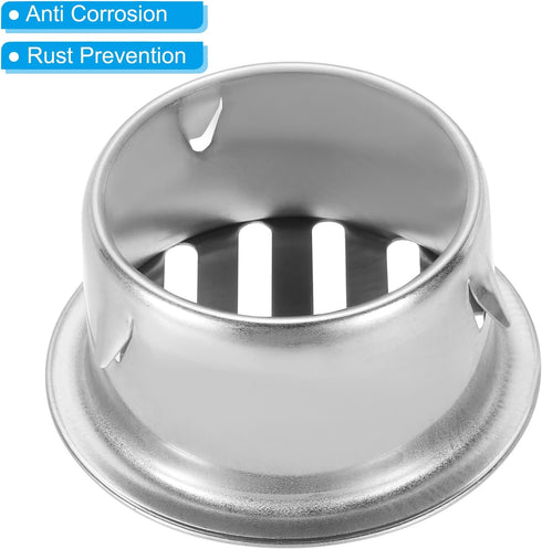 PATIKIL Gutter Guard, 2 Pack 304 Stainless Steel Downspout Strainer, Anti-Blocking Outdoor Gutter Cleaning Tool for Stops Leaves Debris, 3 Inch...