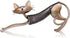 Too-arts Metal Sculpture Iron Art Cat Spring Handicraft Crafting Home Decoration Furnishing Craft...