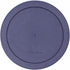 CIBI Food Storage Container Lids (4 Cups, Blue - 6PK) For Pyrex and Anchor Round Glass Containers, Dishwasher and Microwave Safe Replacement Lids...