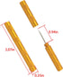 2PCS Airbrush Cleaning Squeegee Embossing Squeegee Needle Stainless Steel Airbrush Needle Sharp Mini Flaring Awl Handmade Cowhide Leather Airbrush...