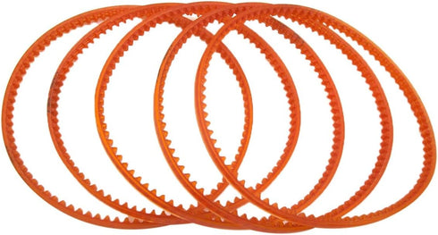 CKPSMS Brand - 5PCS Sewing Machine Motor Belts with Perimeter 15-3/4 inch(400mm) and Width just Shot of 1/4 inch (6mm) Compatible with/Replacement...
