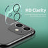 NEW'C 4 Pack, 2 Pack Screen Protector for iPhone 11 + 2 Pack Camera Lens Protector, Sensor Protection,Case Friendly Tempered Glass Film...