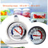 Refrigerator Freezer Large Dial Thermometer -20/80 °F Aulufft 4 pcs Classic Series Fridge Freezer Alarm Thermometer Internal Temperature Gauge for...