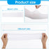 4 Pairs Uv Protection Sleeves for Men Women, White Sun Protection Cooling Arm Sleeves for Women, Uv Blocking Arm Sleeves Golf Sleeves for Summer O...