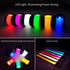 Pack of 6 LED Light Up Band Slap Bracelets Night Safety Wrist Band for Cycling Walking Running Concert Camping Outdoor Sports...
