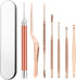 7 Pcs Upgraded Ear Wax Removal Kit with LED Light and Storage Box, Home Safe Ear Cleaner Curette, Ear Cleansing Tools with Led Flashlight for Kids...