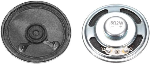 uxcell 2W 8 Ohm DIY Magnetic Speaker 50mm Round Shape Replacement Loudspeaker 2pcs...