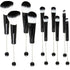 10Pieces Beadable Makeup Brushes Diy Makeup Comestic Brushes Beaded Brushes Kit for DIY Beaded Eyeshadow Brush (Beadable Makeup Brushes-10pieces=2...