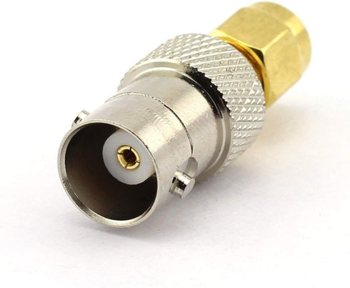 Saide 2-Pack BNC Female to SMA Male RF Coaxial Adapter BNC to SMA Coax Jack Connector...