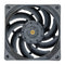P1 Performance Black Computer Case Fans, LCP Polymer Material Cooling Fan,120mm CPU Fan PWM 2650RPM 92CFM 4.55mmH20 FDB Bearing, Suitable for PC C...