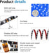 ALITOVE 16.4ft 5050 Blue LED Flexible Strip Ribbon Light Black PCB DC 12V 5M 300 LEDs Waterproof IP65 for Home Garden Commercial Area Lighting, Wi...