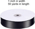 Livder Double Face Satin Ribbon Roll, 1 inch Wide 50 Yard Length for Party Decoration, DIY Hair Accessories, Sewing, Gift Wrapping, Invitation Emb...