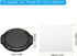PATIKIL 43mm Lens Cap, 3 Pack Sides Pinch Snap Camera Lens Cover for Front Lens with Cloth, Suitable for 43mm Thread Universal DSLR Lenses for Nik...