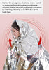 Emergency Blankets for Survival Gear (Pack of 4), Camping Blanket, Emergency Blanket, Thermal Blanket, Mylar Space Blanket, Survival Blanket, Firs...