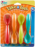 TOMY The First Years Take & Toss Flatware for Kids, 16 Pieces, Multicolor...