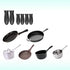 Silicone Hot Handle Holder Small Cast Iron Handle Cover Skillet Handle Cover Griddle Cover Cookware Handles Cover for Frying Pans & Griddles Sleev...