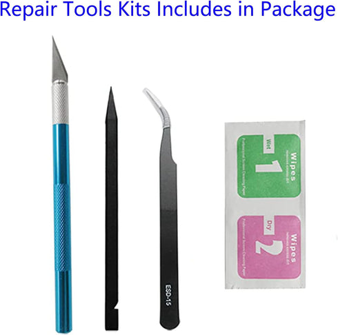 3 Pcs(1 Set) Sapphire Rear Back Camera Glass Lens Replacement for iPhone 12 Pro with Preinstalled Adhesive and Repair Tool Kits......