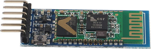 3Pcs HC-05 Wireless Bluetooth RF Transceiver Master Slave Integrated Bluetooth Module 6 Pin Wireless Serial Port Communication BT Module...