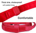 Tactical Dog Collar Military Dog Collar Adjustable Nylon Dog Collar Heavy Duty Metal Buckle with Handle for Dog Training (Red,S)...