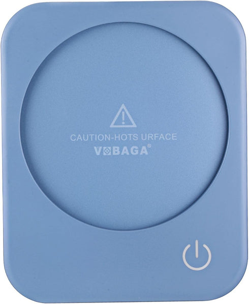 VOBAGA Coffee Mug Warmer, 4 Hours Auto Shut Off Cup Warmer for Office Home Desk with 3 Temperature Settings, Electric Beverage Warmer for Cocoa,Te...