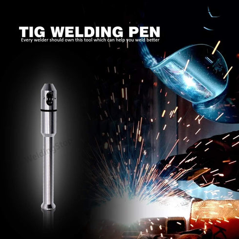 TIG Pen Finger Feeder Welding Rod Holder 1.0-3.2mm (1/32''-1/8'') Welding Wire Pencil Filler TIG-Pen Welding Feed Stick Holder Weld Filler Metal T...