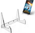 Assemble Acrylic Book Stand,4PC Clear Acrylic Display Easel for Displaying Pictures,Books,Music Sheets,Notebooks, Artworks, CDs, etc....