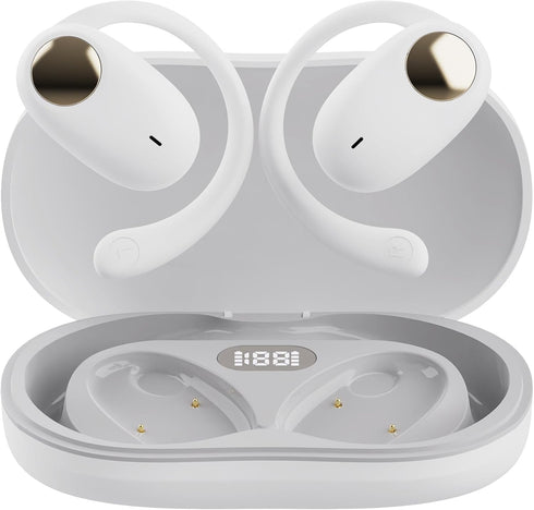 2024 New Version True Wireless Bluetooth Earbuds in-Ear Headphones Headset with Charging Case Compatible with Apple & Android, Dual Connect, Built...