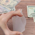12 Sheets Frosted PP Small Cash Envelope 3.15x3.5 Inch Zipless Mini Budget Cash Stuffing Envelopes No Tab No Hole Card Pockets for Money Planner B...