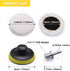 Wool Cutting Pad, Wool Buffing Polishing Pad Set, SPTA 7Pcs 3Inch (80mm) Buffing Wheel for Drill Lambs Wool Hook and Loop for Compound Cutting & P...