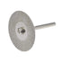 uxcell 10 Pcs 30mm Diamond Cutting Wheels Cut Off Wheel with 2 Pcs Mandrels for Rotary Tool...