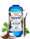 Coconut Pulling Oil for Teeth and Gums with Metal Tongue Scraper | Mint Coconut Oil Pulling for Teeth Whitening Mouthwash | Ayurvedic Teeth Pullin...