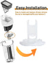 Wet Dry Vacuum Cleaner Accessories,Dirty Water Tank Filter Baffle Compatible with Tineco Floor ONE S5 Combo Handheld Vacuum Cleaner,Washable and R...