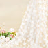 Tulle Fabric by The Yard 1 Yard White 3D Butterfly Lace Fabric Mesh Lace for DIY Wedding Veil Dress Costume Accessories Home Decor...