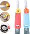 3 in 1 Cup Lid Cleaning Brush, 2024 New Crevice Cleaning Brush for Bottle Gap Tight Spaces Cup, 2 Pack Multifunctional Bottle Cleaning Tools (2 Pc...
