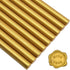 Brass Gold Glue Gun Sealing Wax Sticks - Pack of 12 - Making Wax Seals for Letter Thanks Card Envelope, Wedding or Event Party Invitation, Gift Wr...