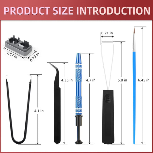 YIMAGUJRX RUNJRX Keyboard Lube Kit JRX 205G0 0.53oz/15g for Mechanical Keyboard Lube, Switch Opener for MX Kailh Gateron Switch,Keyboard Tools wit...