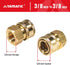 YAMATIC Pressure Washer Quick Connect,3/8 Quick Connect Fitting, 3/8'' Female NPT x 3/8'' Quick Connect, 3/8" Inch Brass Female Quick Connect Coup...